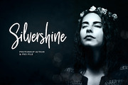 Silvershine Photoshop Action