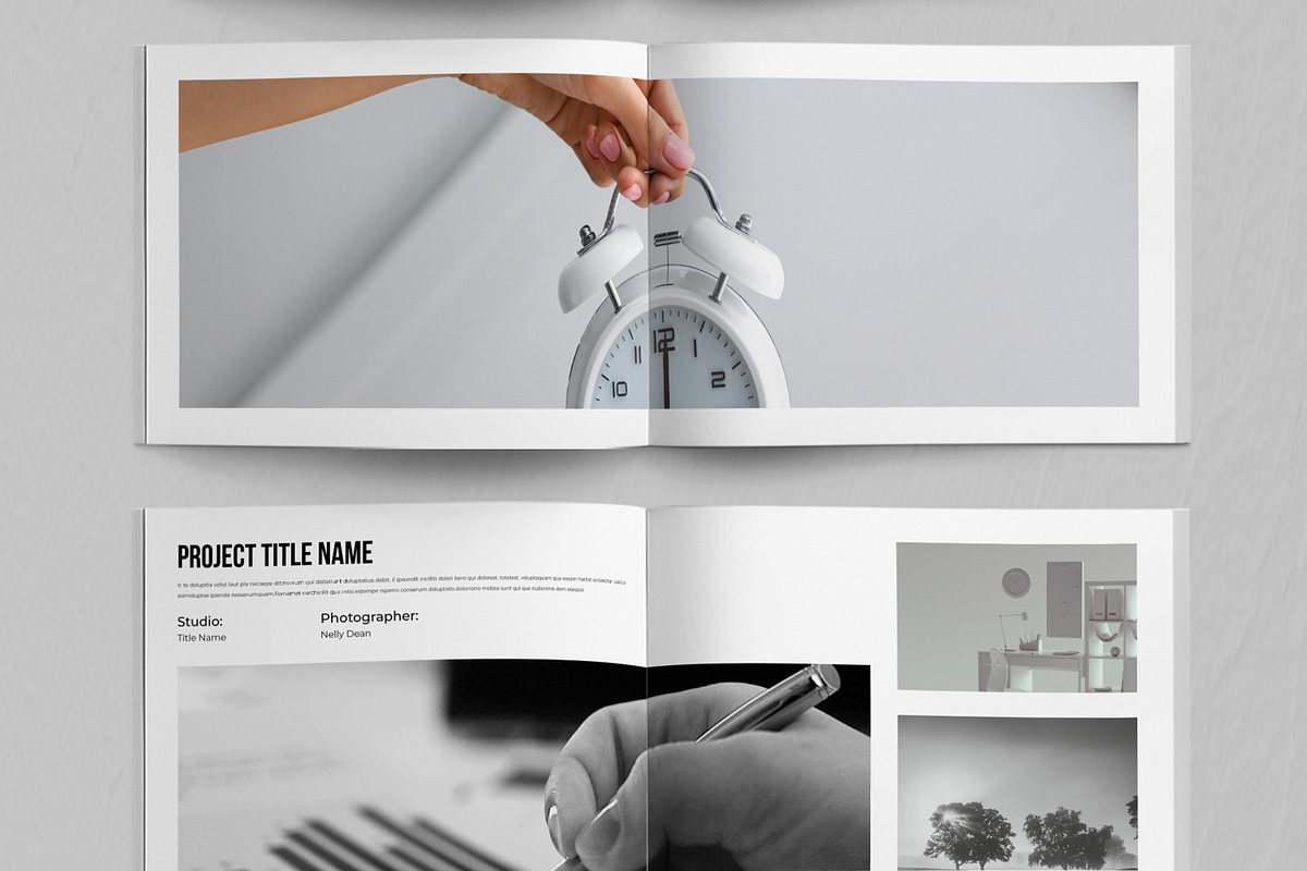 Portfolio Landscape Layout, a Brochure Template by ContestDesign (Photo 4 of 5)