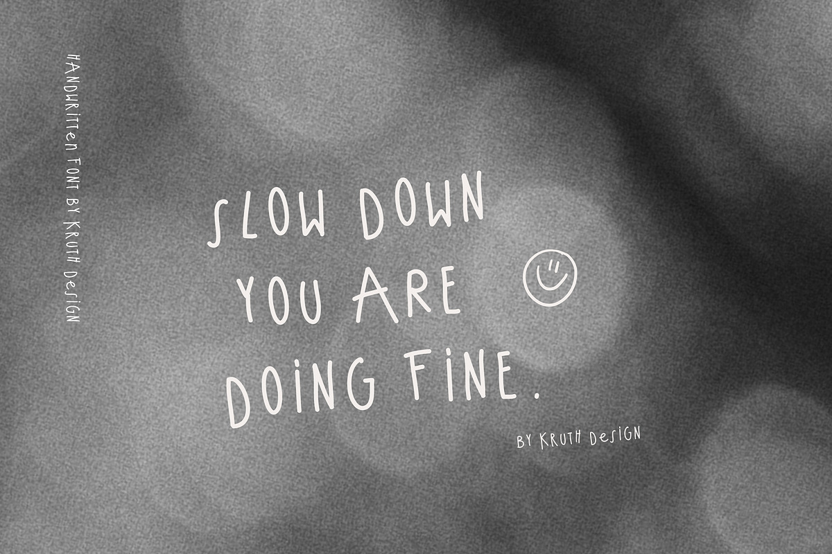 The Kids Font / handwritten, a Handwritten Font by KruthDesign (Photo 8 of 11)