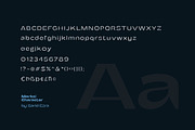 Macks - Wide Modern Sans, a Sans Serif Font by Sarid Ezra (Thumbnail 12 of 13)