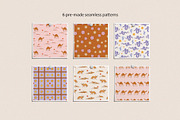 Desert Landscape and Clip Art, a Seasonal Illustration by Sweet Corner (Thumbnail 10 of 13)