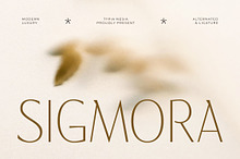 Sigmora - Modern Elegant Thin Sans