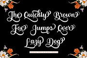 Bertha Script, a Script Font by Romiecreative (Thumbnail 8 of 10)