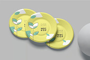Paper Plate Mockups, a Household Mockup by megostudi0 (Thumbnail 2 of 7)