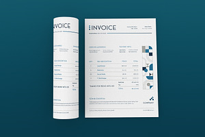 Minimal Geometric Invoice