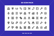 Archeology icons, an Outline Icon by Wencory (Thumbnail 1 of 2)