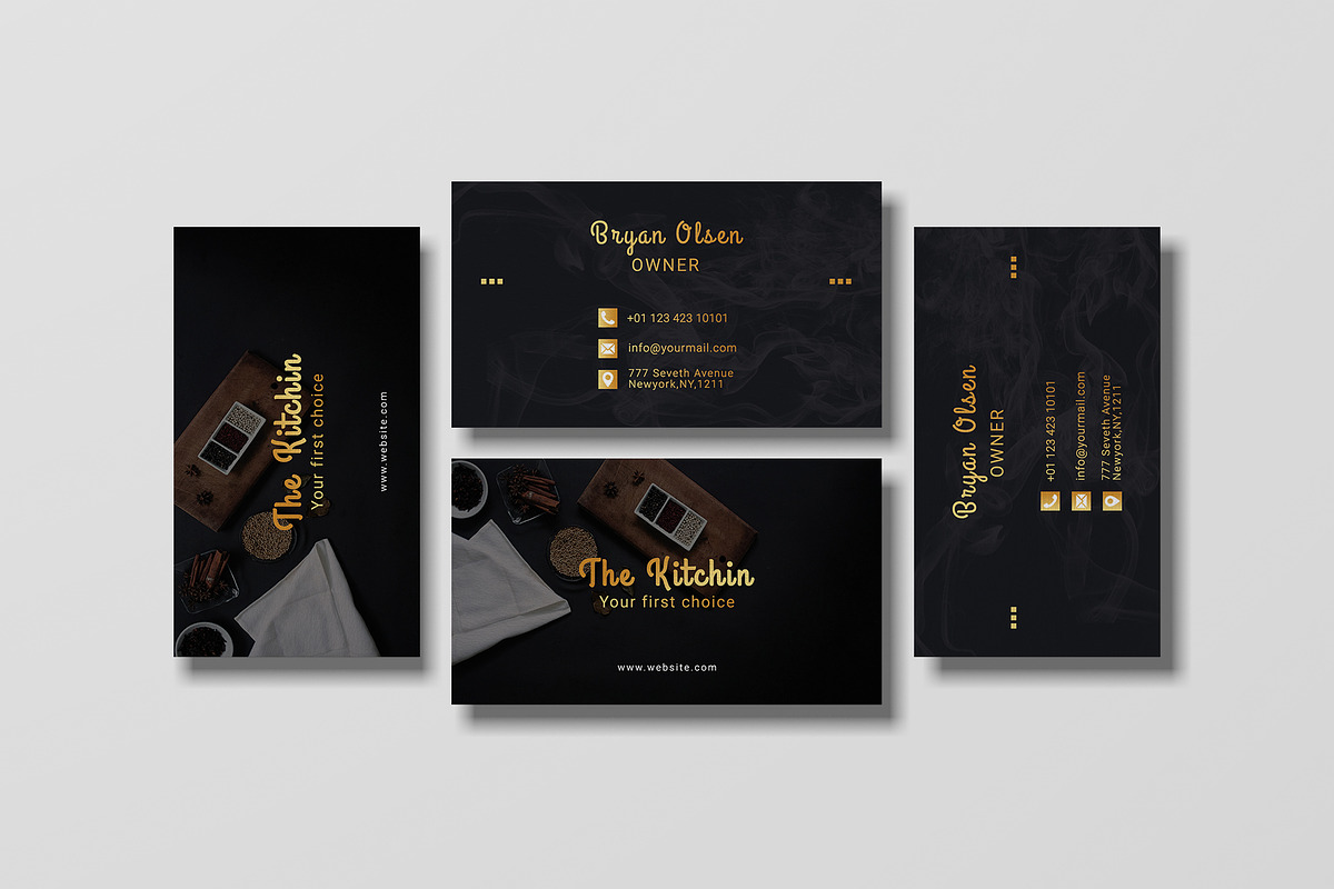 100 Business Card Template Bundle, a Business Card Template by Smashing_Studio (Photo 11 of 80)