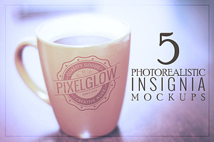 Pixelglow Logo/Insignia Mockups