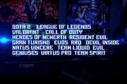 Quattro - Modern racing gaming font, a Sans Serif Font by Rupture (Thumbnail 4 of 4)