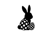 Cute Easter Bunny Silhouette bundle, an Illustration by Artivon (Thumbnail 30 of 51)