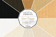 Digital Papers Linen Natural Set 01, a Texture Graphic by Maishop (Thumbnail 1 of 3)