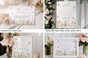 Wildflower Baby Shower Bundle, an Invitation Template by Digital_Mind (Thumbnail 3 of 9)