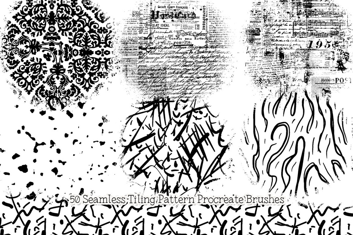 Procreate Background Brushes 3 preview 5