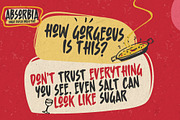 Absorbia – Unique Display Brush Font, a Handwritten Font by Almarkhatype (Thumbnail 8 of 8)