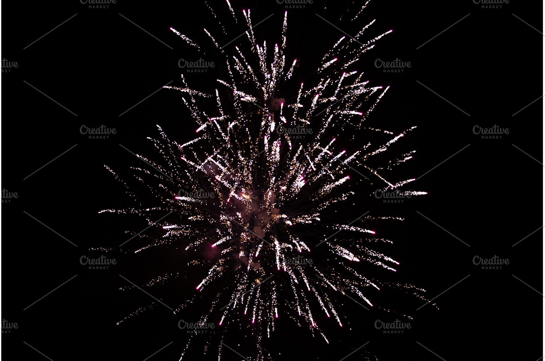 Fireworks exploding against the, a Holiday Photo by serkum