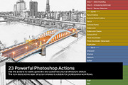10 Architecture Sketches Actions, an Action Add-On by SparkleStock (Thumbnail 2 of 11)