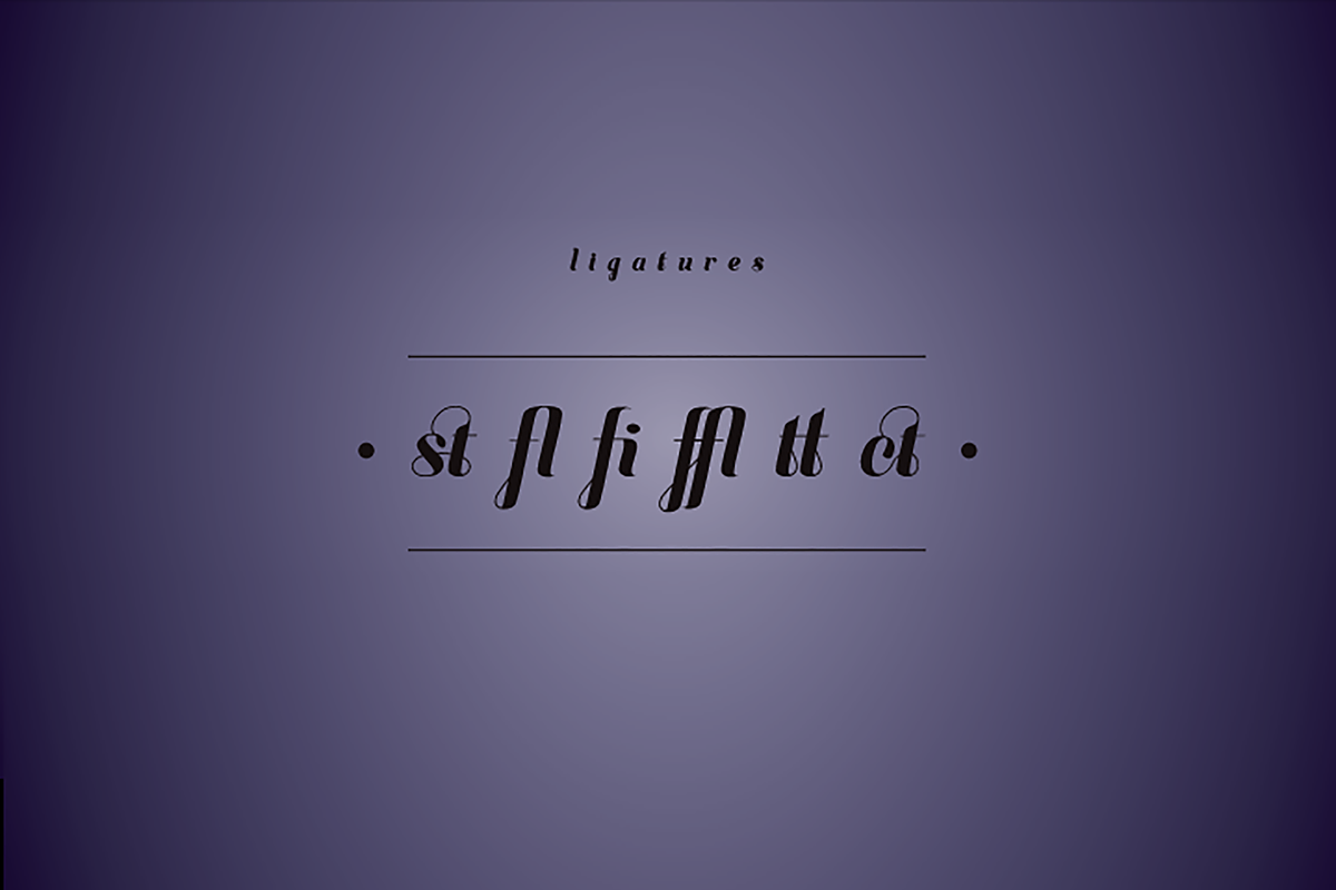 Giddleham Family - Display Font preview 3