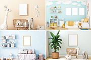 Kids Room Mockups - 51, a Print Template by Mockup Shop (Thumbnail 4 of 6)
