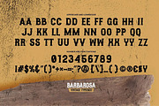 Barbarosa Font, a Serif Font by SPEED APEX (Thumbnail 5 of 5)