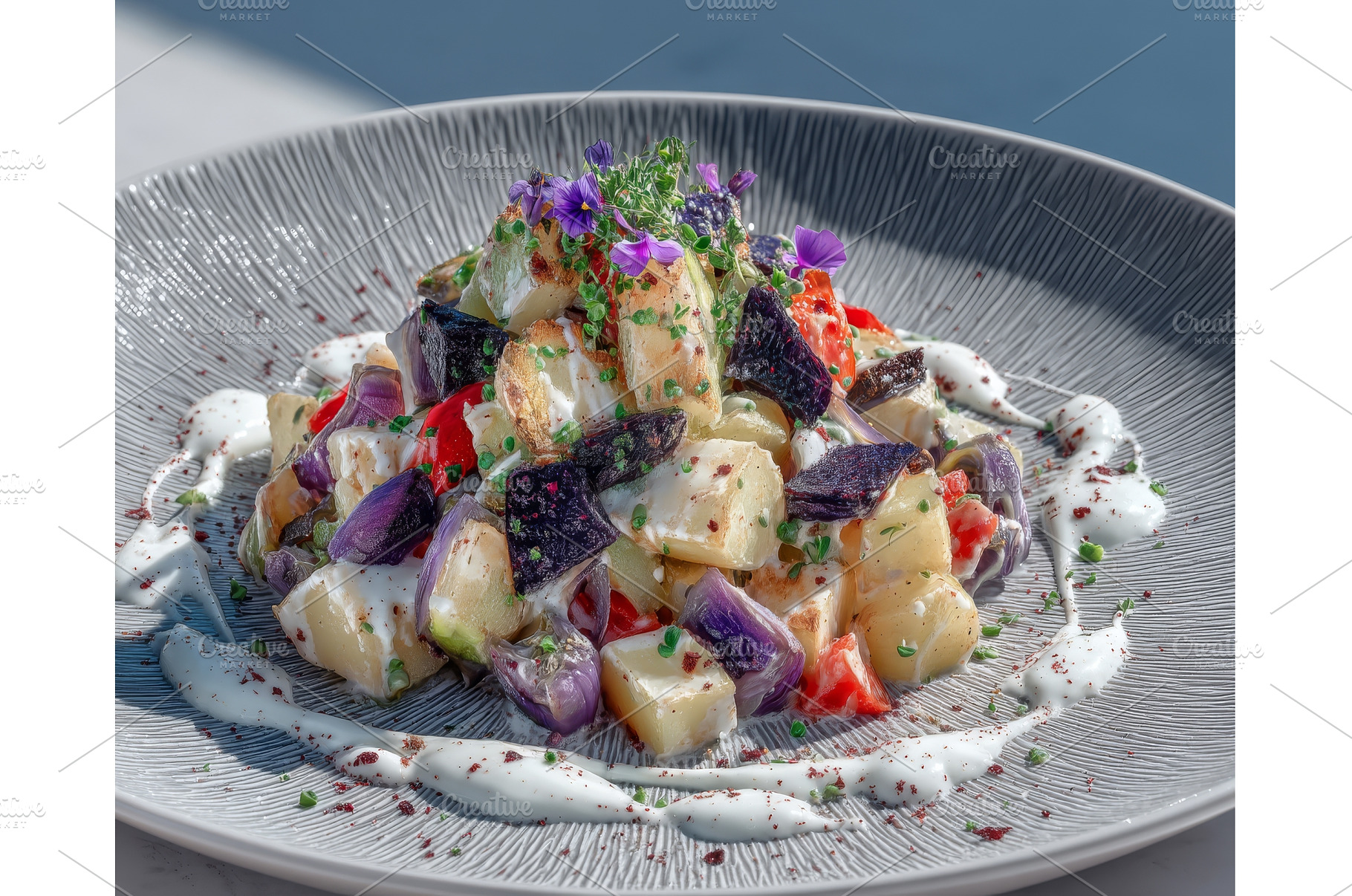 The beautiful presentation of this, a Food & Drink Photo by ZinetroN