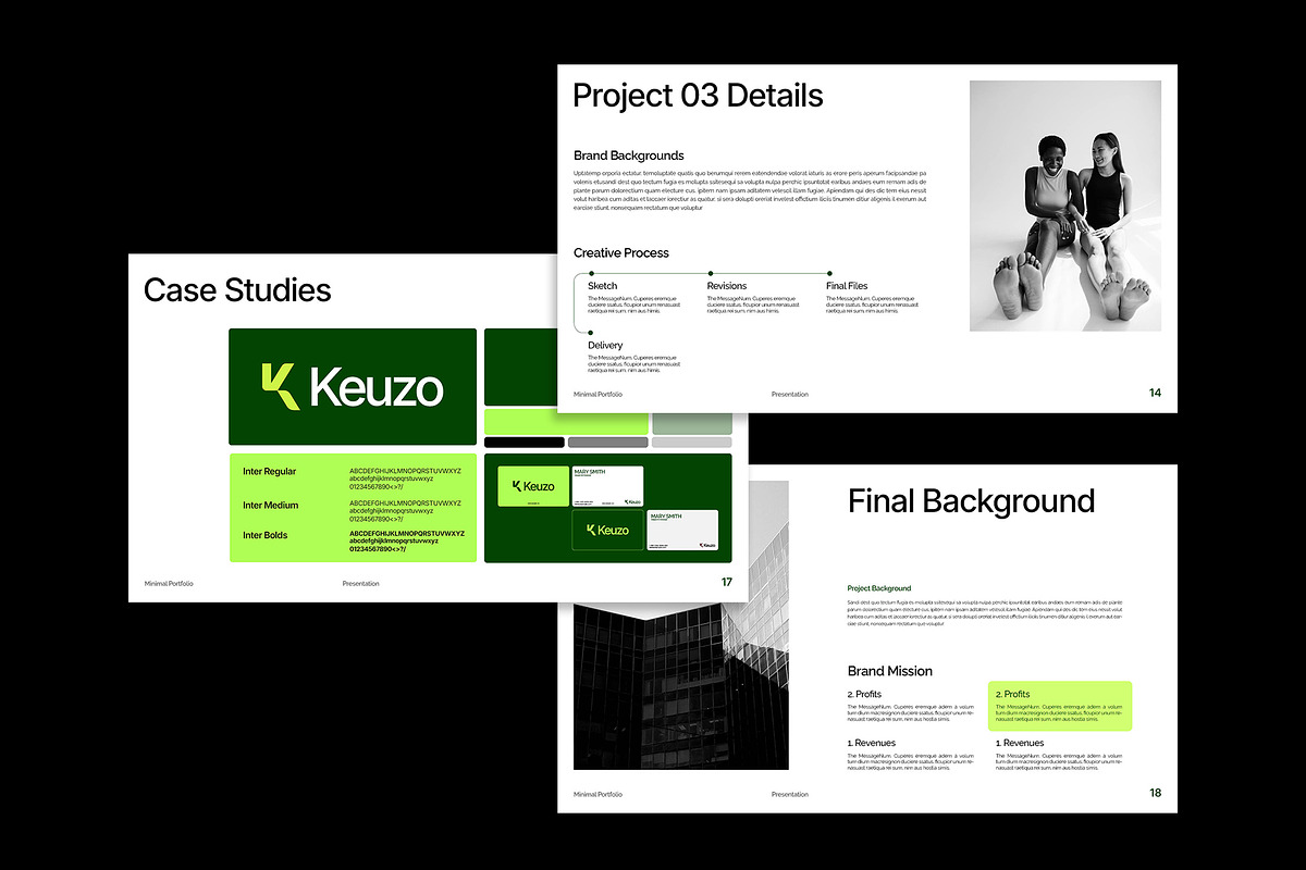 Creative Portfolio Template, a Presentation Template by Devators (Photo 5 of 6)