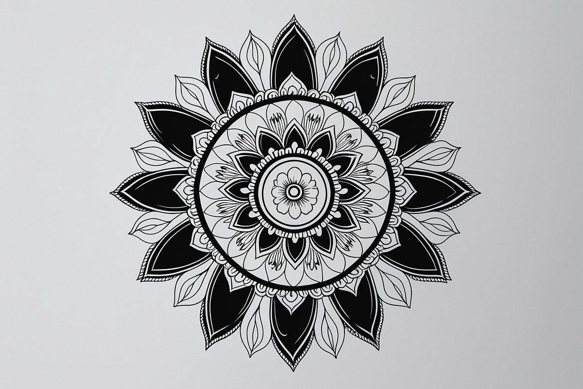 Floral Mandala Vector Bundle, an Illustration by jahid234 (Photo 4 of 7)
