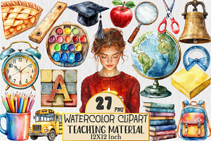 Teaching Material Clipart, a Seasonal Illustration by Rose Art