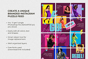 Colorful - Instagram Puzzle Feed, a Social Media Template by Plan B (Thumbnail 2 of 6)
