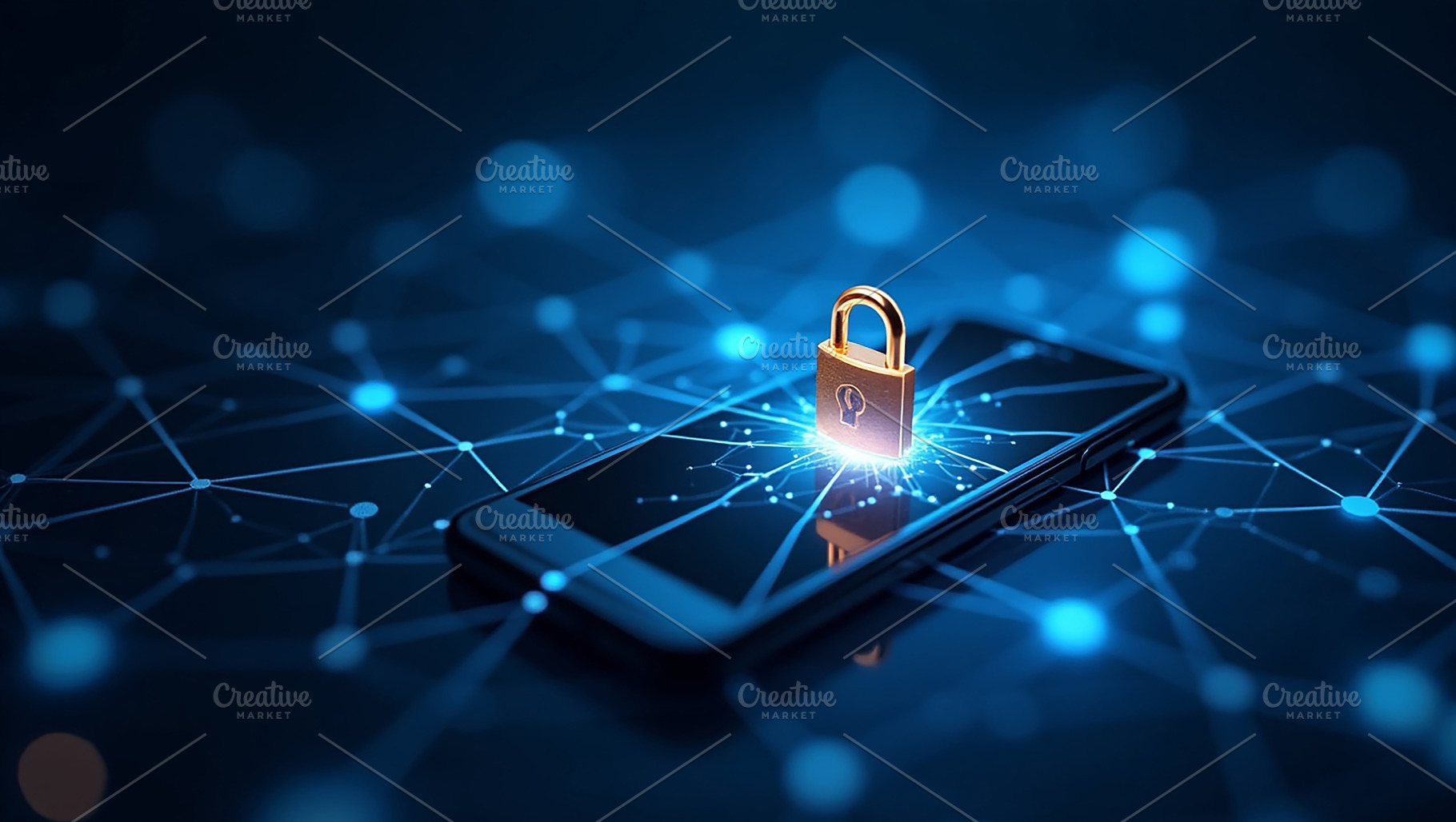 Mobile Security and Privacy, a Technology Photo by Stock Shape