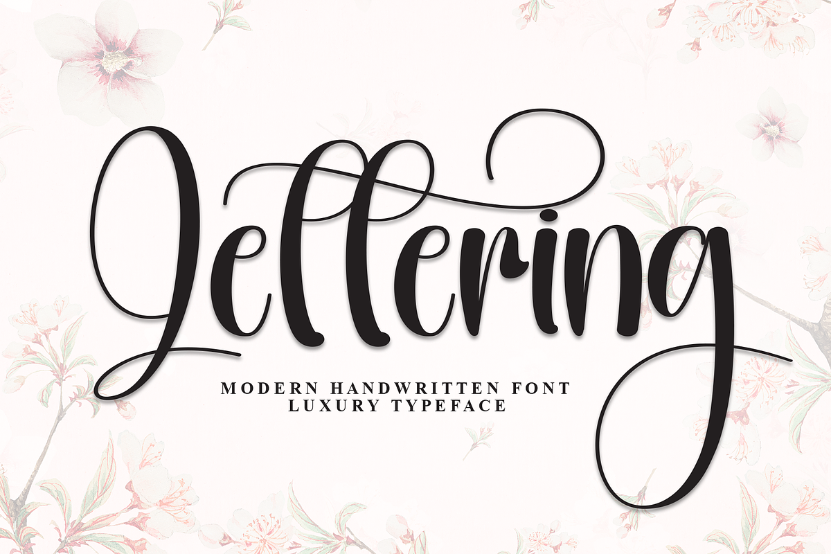 Lettering | Script Font, a Handwritten Font by Scratchones (Photo 1 of 9)