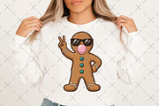 Gingerbread Christmas Blowing Bubble, an Illustration by Craft Nest (Thumbnail 4 of 6)