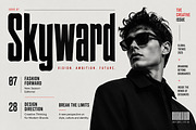 Skyward – Bold Display Typeface, a Slab Serif Font by Wow Magic (Thumbnail 2 of 5)
