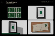 Postage Stamp Toolkit, a Packaging Mockup by Mocku (Thumbnail 9 of 22)