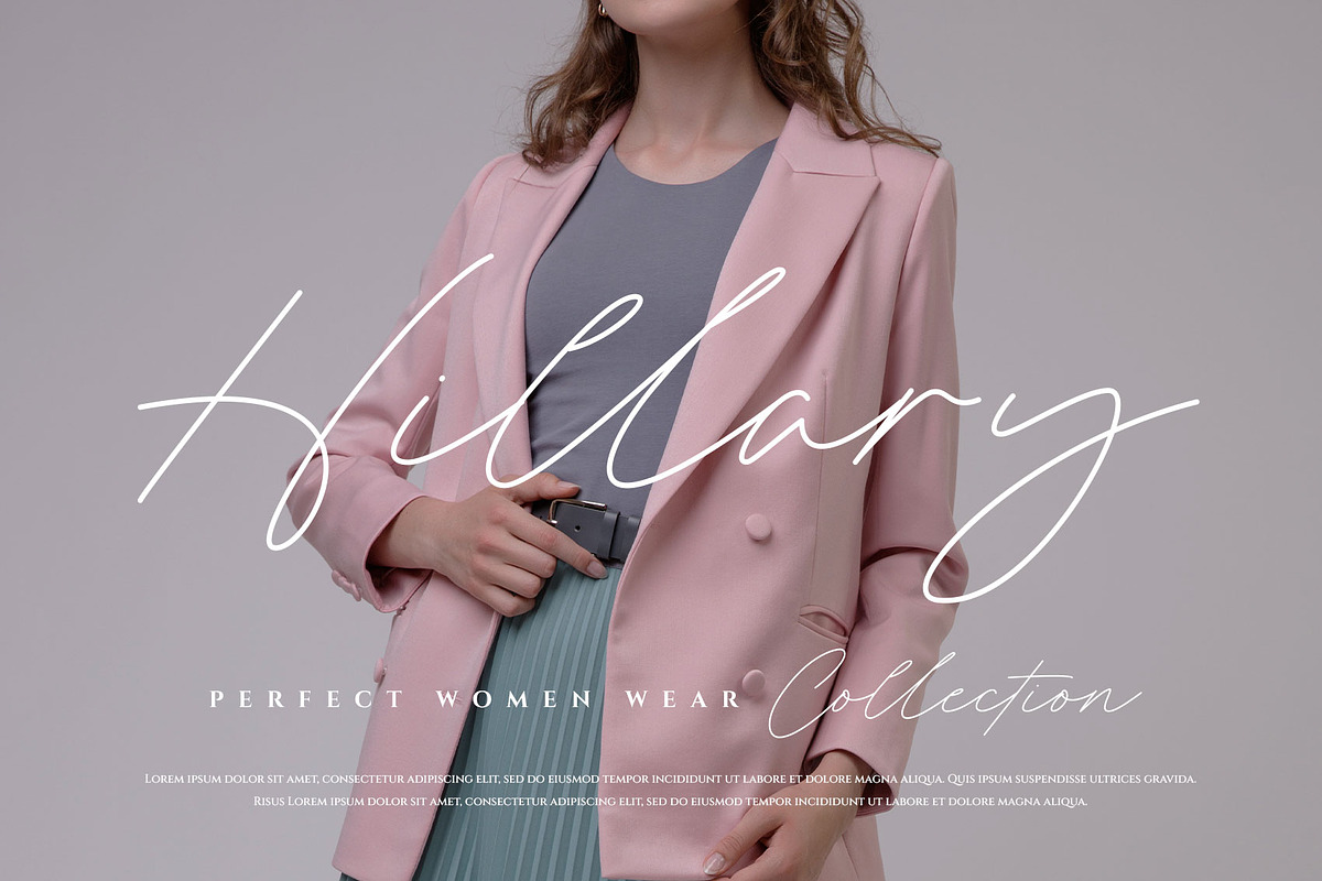 Roslyna Creative Business Font, a Handwritten Font by RantautypeStudio (Photo 5 of 15)