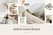 Soft Naturals | 100 art prints, a Background Graphic by Tale.Haus (Thumbnail 1 of 9)