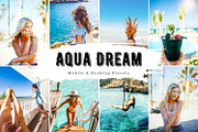 10 Aqua Dream Lightroom Presets, a Preset Add-On by LucaTheme (Thumbnail 1 of 9)