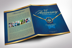 Blue Gold Anniversary Gala Program