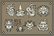 Halloween set, an Object Illustration by heyXeni (Thumbnail 3 of 12)