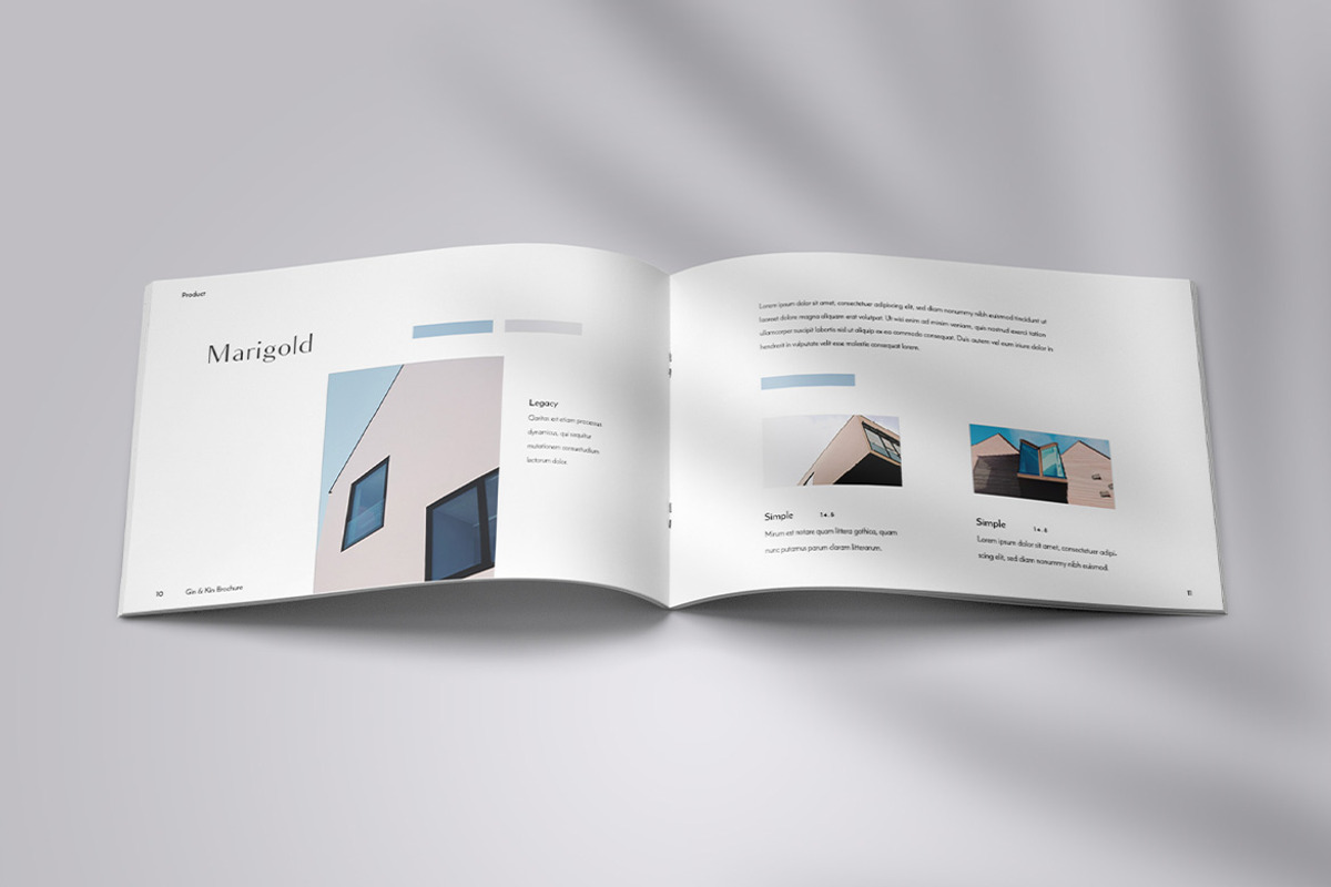 Kin & Gin - Brochure, a Brochure Template by Bokuto (Photo 6 of 13)