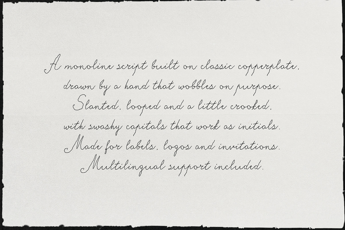Bespoke Oddity Quirky Script Font, a Script Font by AnMark (Photo 10 of 11)