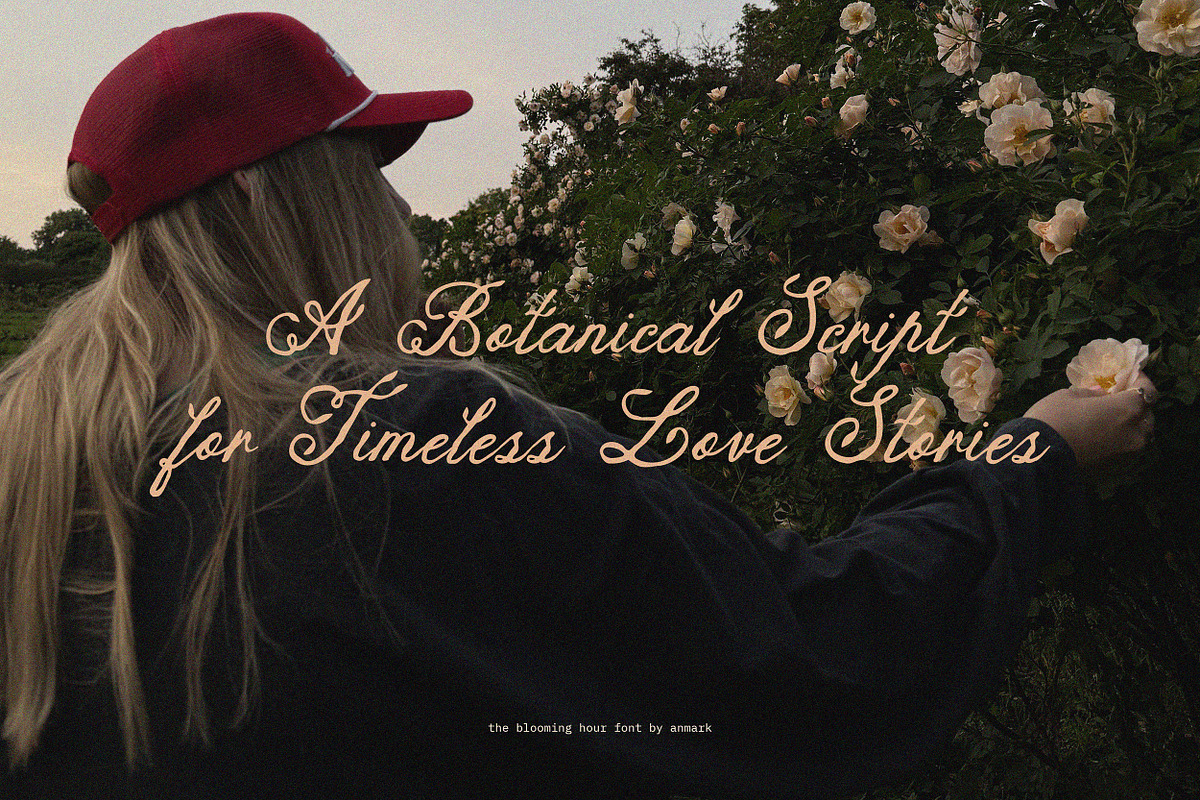 The Blooming Hour Botanical Script, a Script Font by AnMark (Photo 7 of 12)