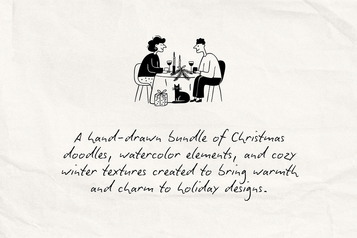 Christmas Series BUNDLE: All 5 in 1, a Seasonal Illustration by Veyla (Photo 18 of 72)