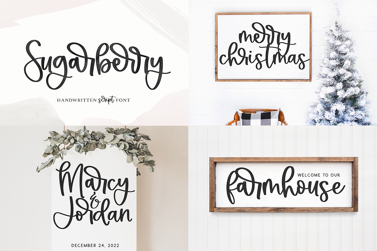Farmhouse Font Bundle | Part Three, a Script Font by KA Designs (Photo 3 of 9)