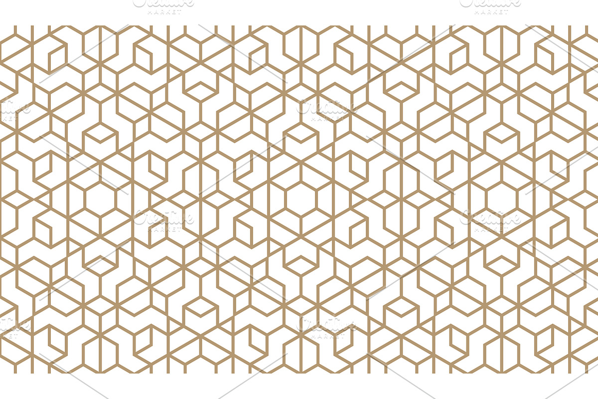 The geometric pattern with lines, a Pattern Graphic by RODINA