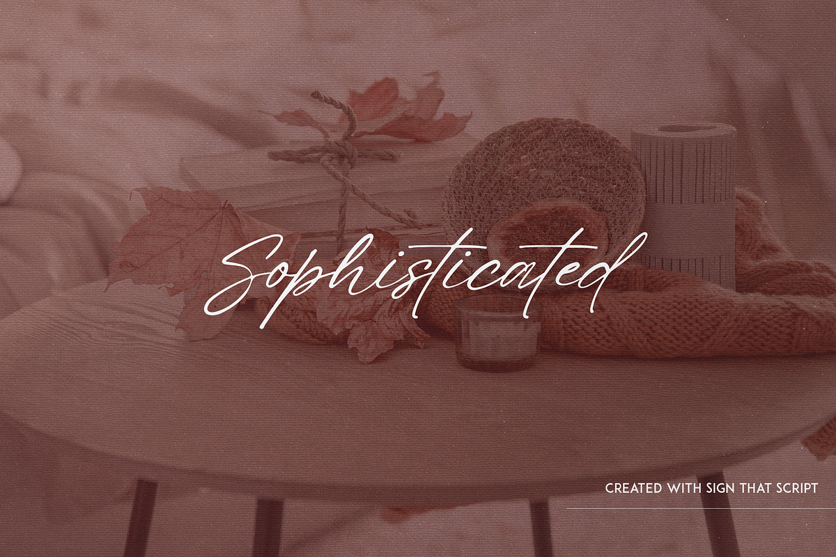 Sign That - Signature font, a Script Font by VP Fonts (Photo 8 of 20)