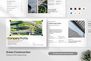 Sustainable Construction Company, a Magazine Template by trabaskriya (Thumbnail 1 of 7)
