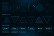 Sci Fi UI Set, an Object Illustration by Olga Ryzychenko (Thumbnail 3 of 8)