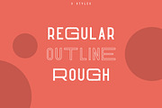 Hippo Sans Serif | 3 styles, a Sans Serif Font by VP Fonts (Thumbnail 2 of 10)