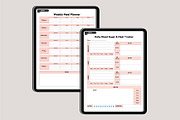 Digital 2025 Meal Planner Canva, a Stationery Template by Designmela01 (Thumbnail 7 of 9)