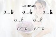 Happy Bride | Script Font, a Handwritten Font by Scratchones (Thumbnail 8 of 9)